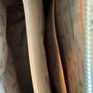 DKNY Beige and Cream Women's Bag